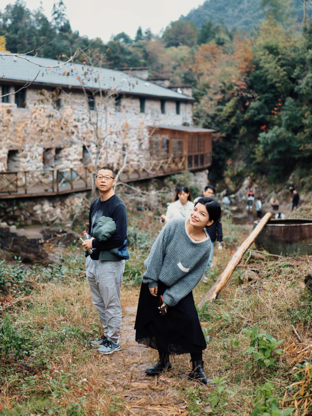 浙江临海,胜坑村,深山里的古村.住在草宿,远离城市#临海旅游