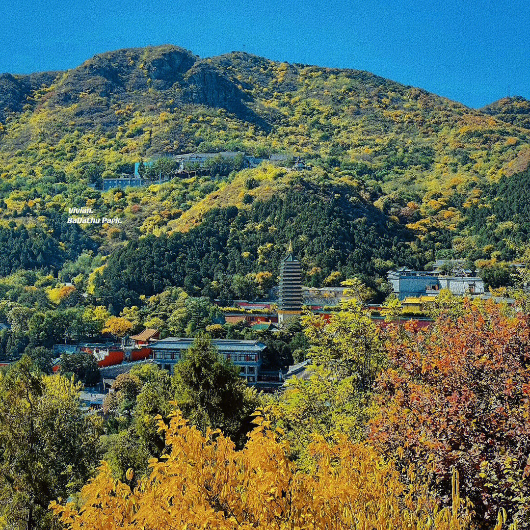 八大处山多高图片