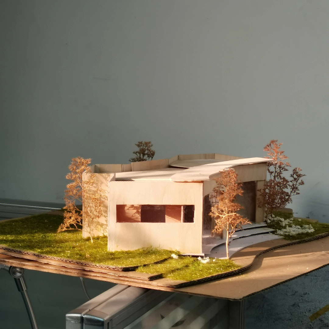小型单体建筑空间模型图片