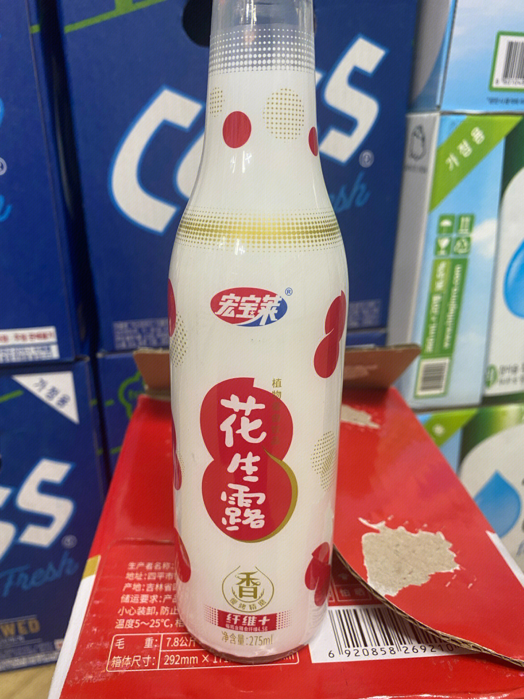 花生露配料表图片