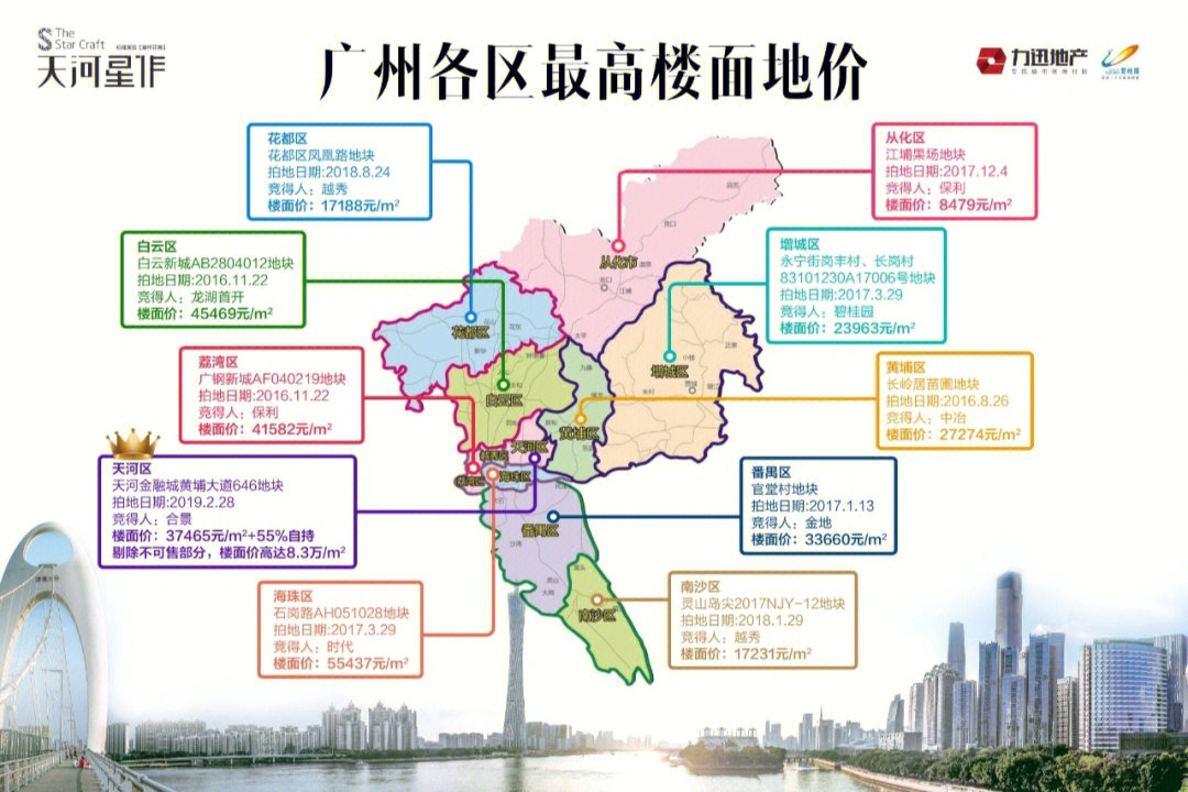 广州市天河区详细地图图片