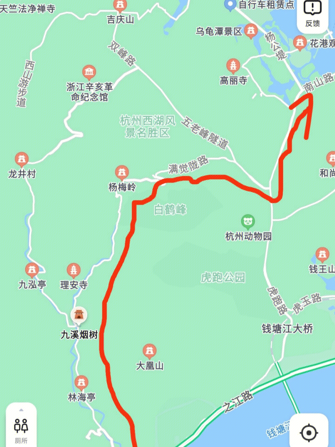 九溪十八涧徒步