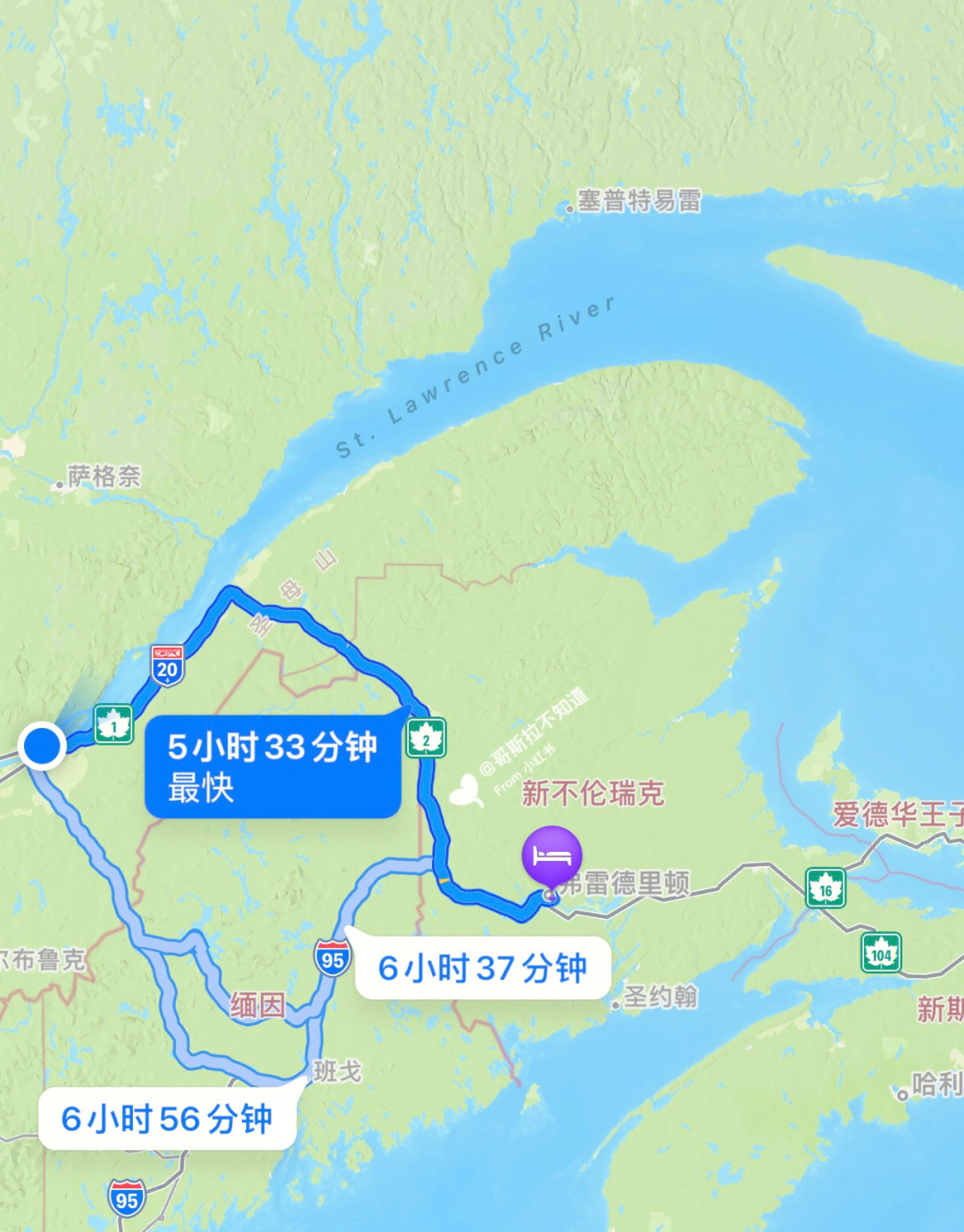 魁北克地图中文版图片