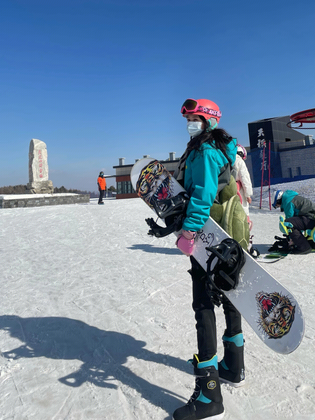 长春南湖滑雪场图片