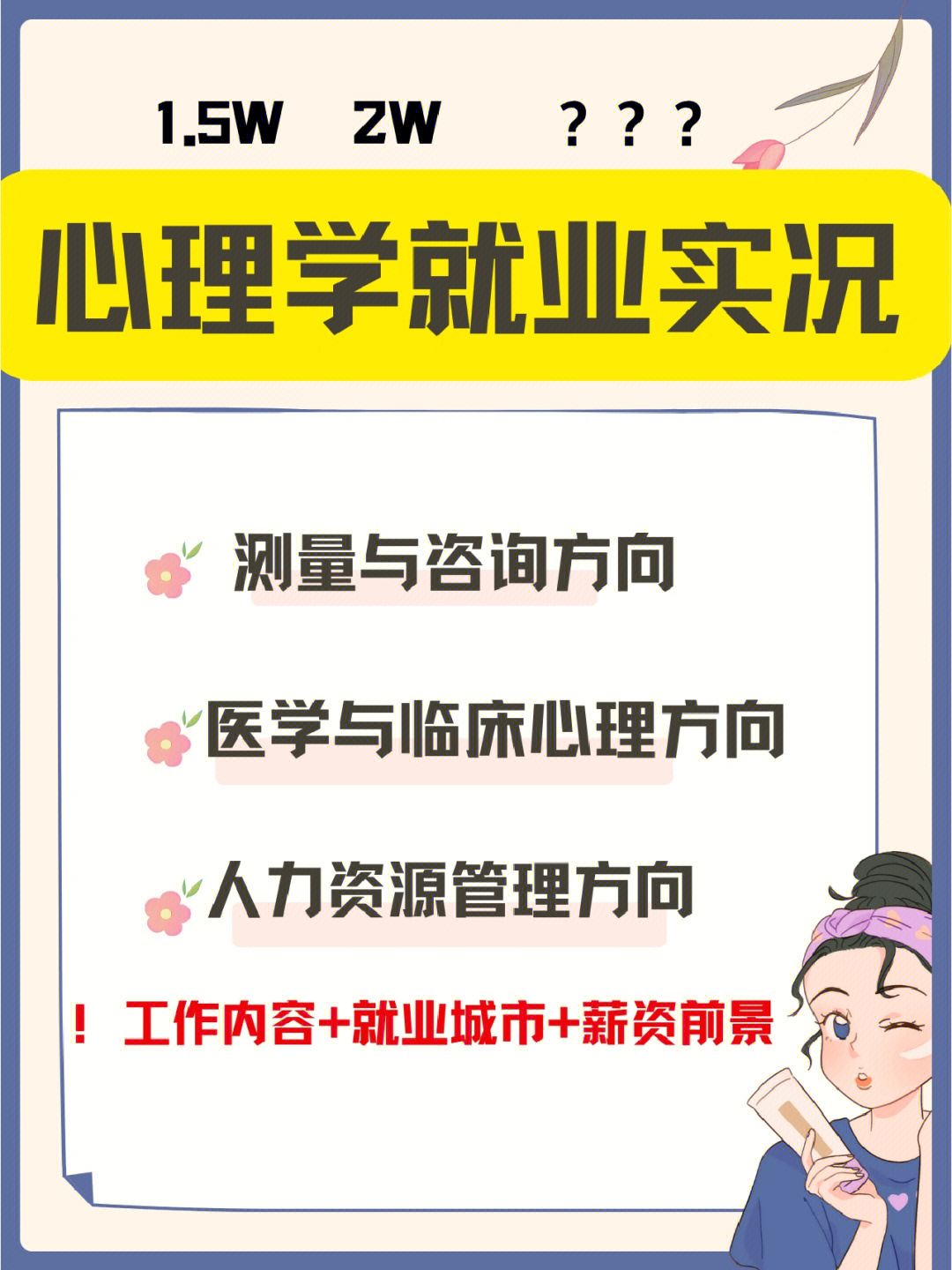 23考研心理学就业详解