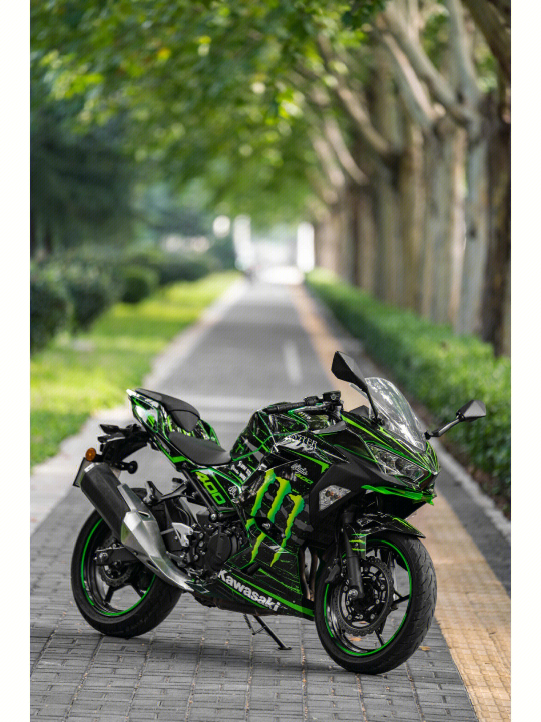 川崎ninja400魔爪