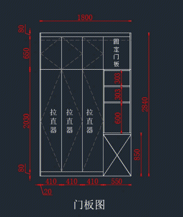 儿童房书桌77衣柜设计参考