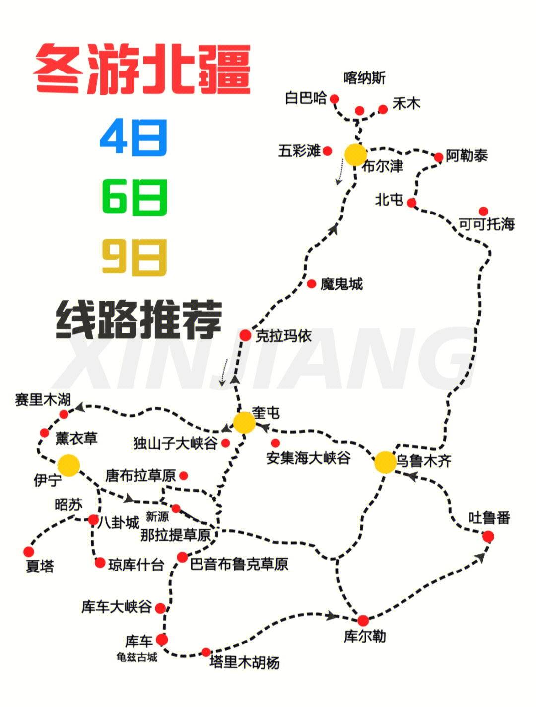 阿勒泰跨年6日7815简易行程请看图上949494·96必备物品