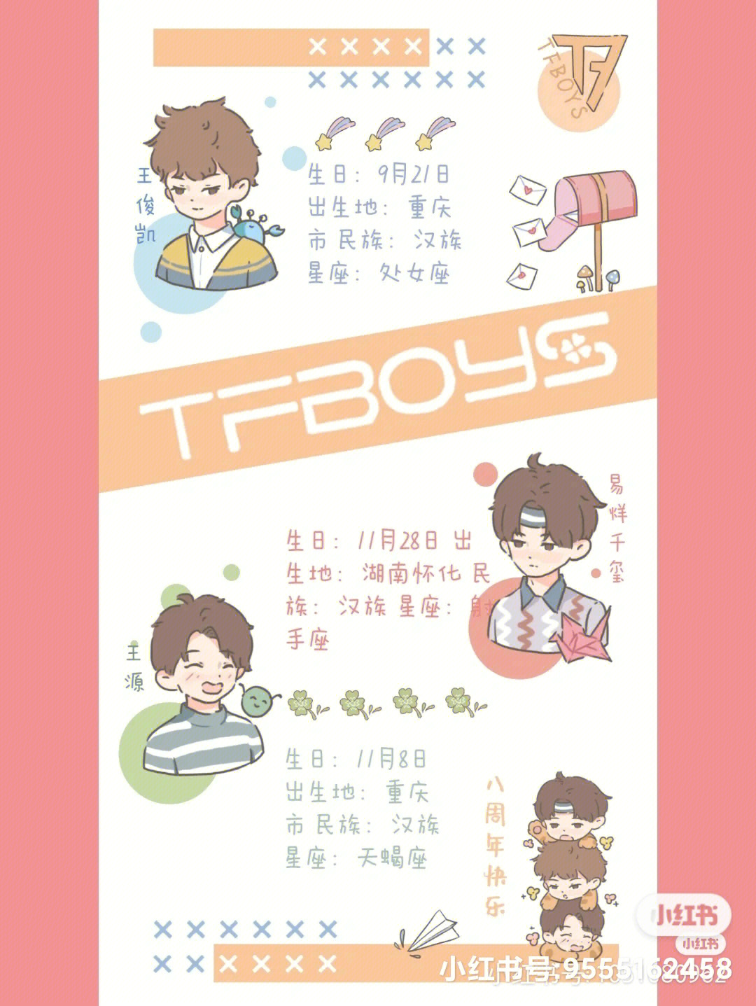 tfboys所有简介