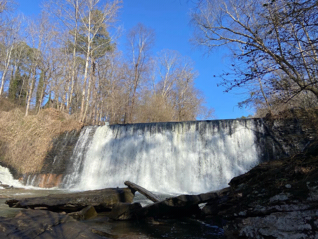 chattahoochee river national recreation area 在地图上有很多点,之