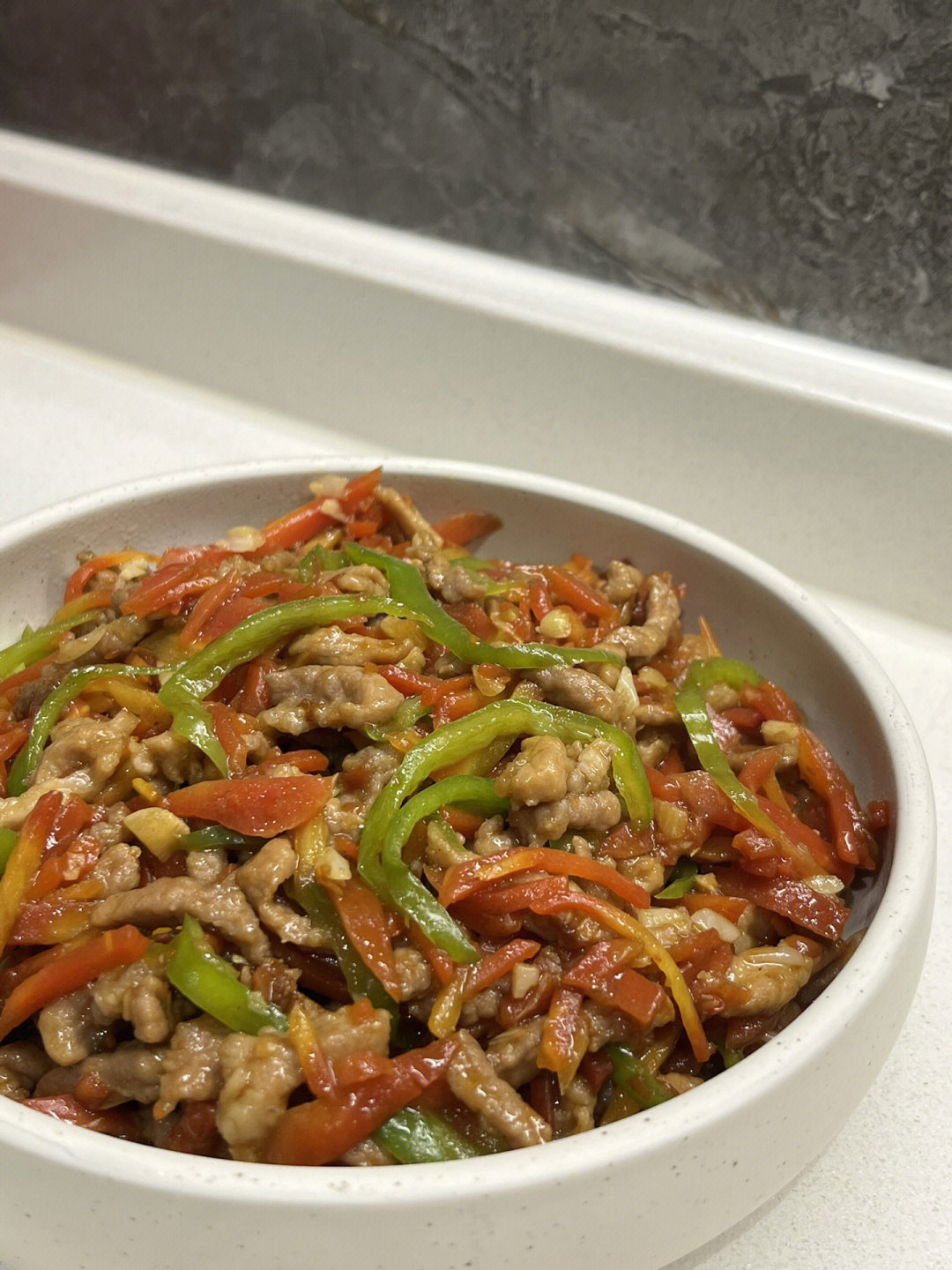 又一下饭菜胡萝卜炒肉00附教程