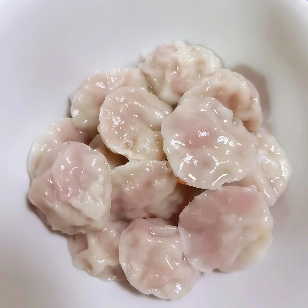 虾滑饺子图片