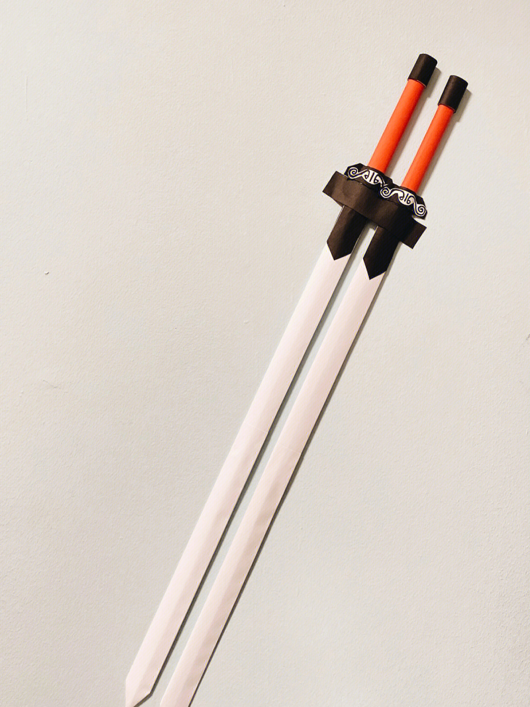 折纸武器刘备的双股剑