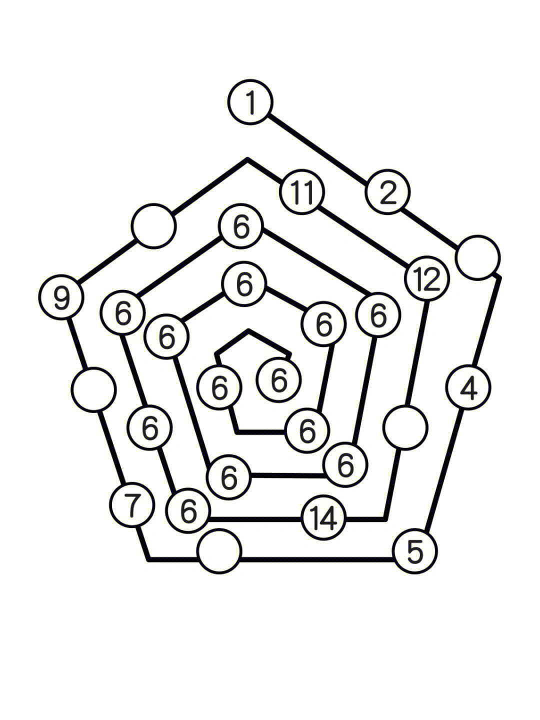 专注力视觉追踪训练数字空缺填数字