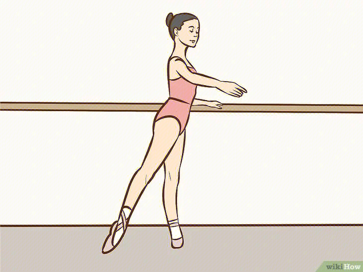 芭蕾后踢腿图片