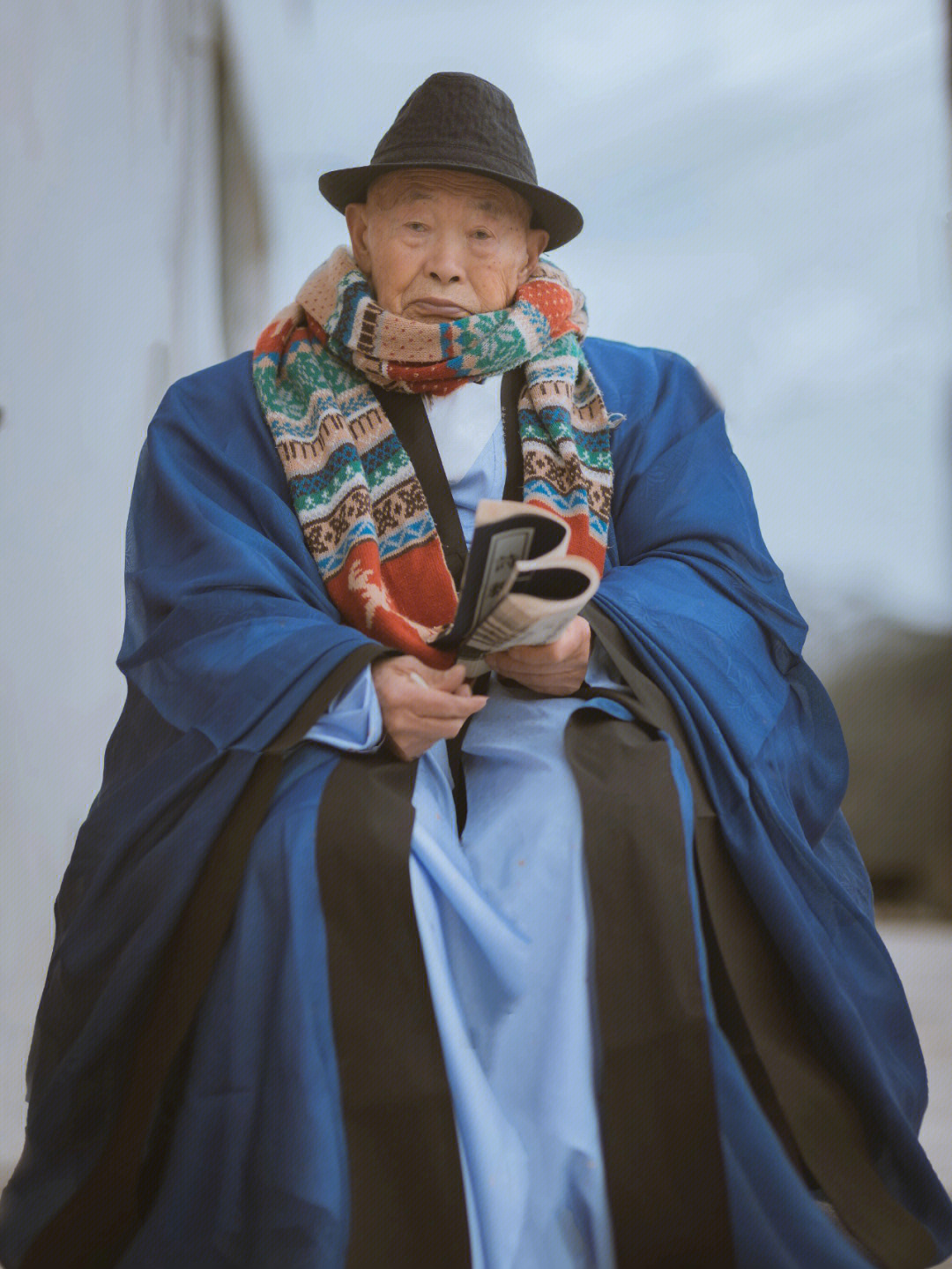 古风老头图片真人图片