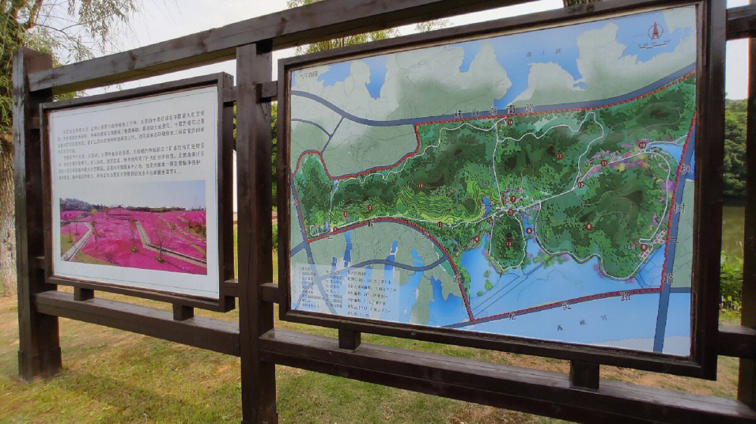 龙灵山生态公园地图图片