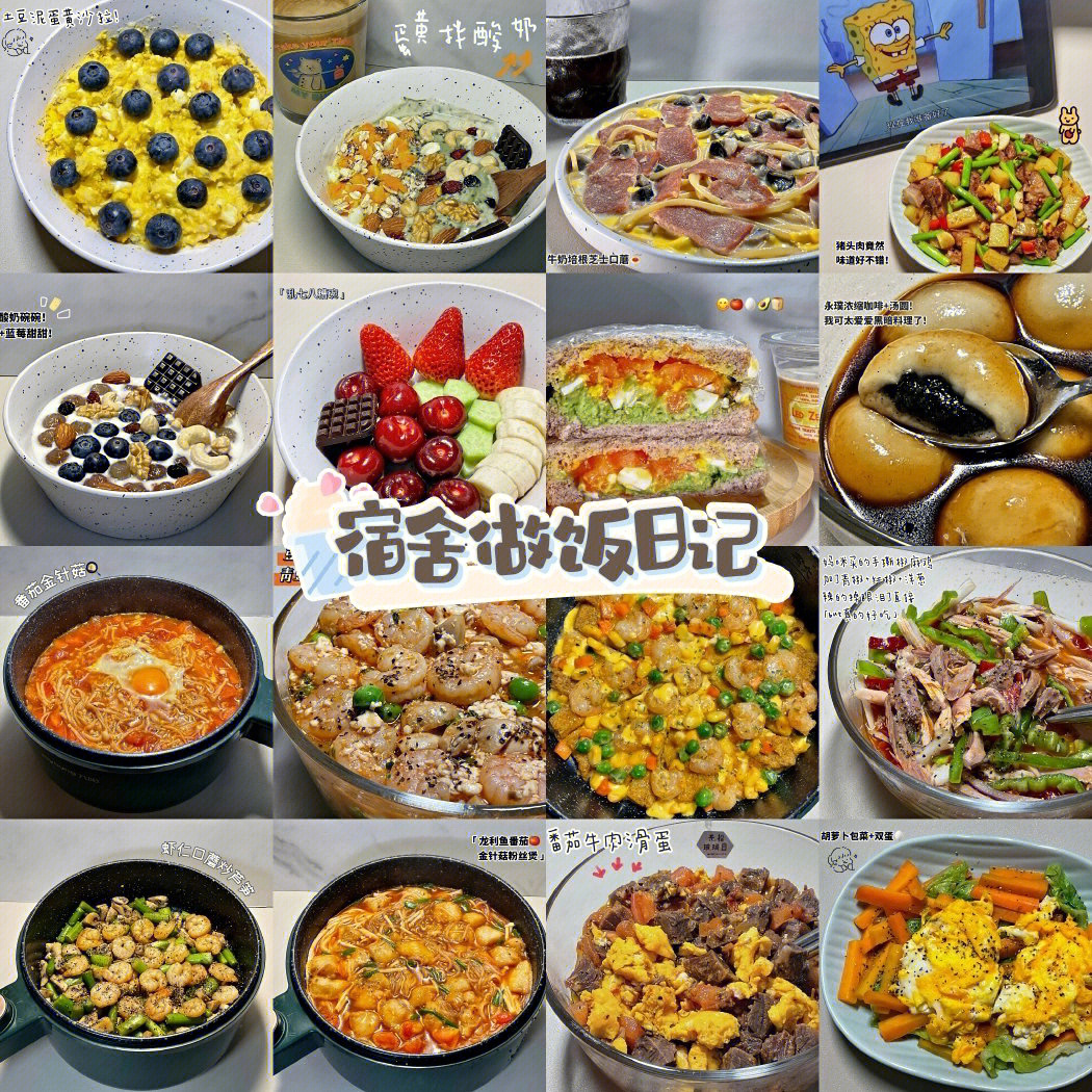 宿舍小锅食谱图片