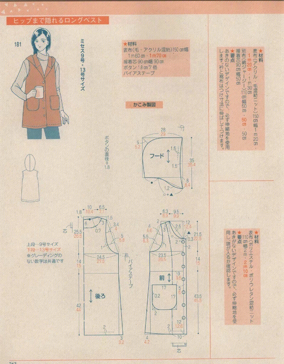 坎肩裁剪入门教程图片