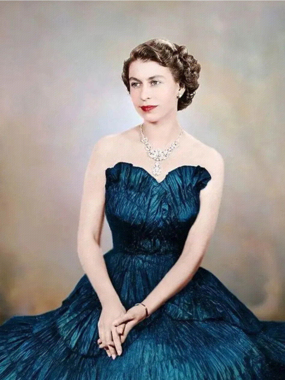 英国女王漂亮的照片图片