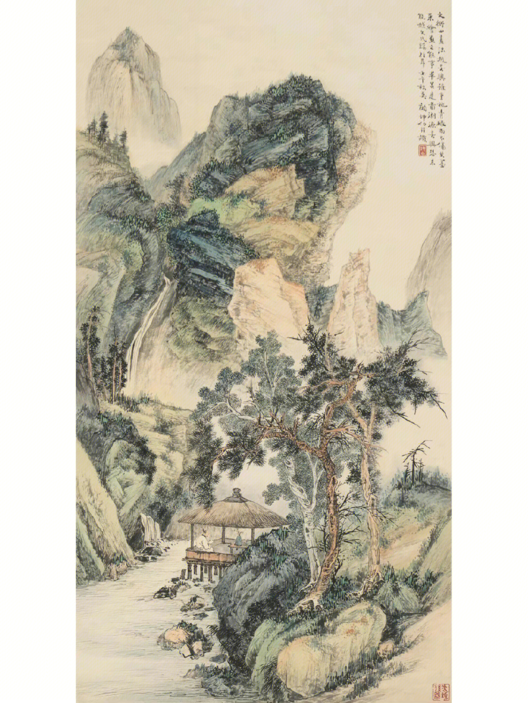 少时从吴观岱,陈迦庵习画,1925年毕业于上海美术专科学校.