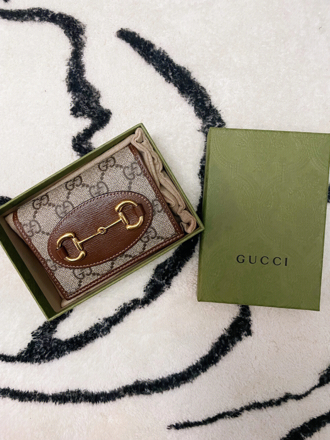 gucci短款钱包1955马鞍包