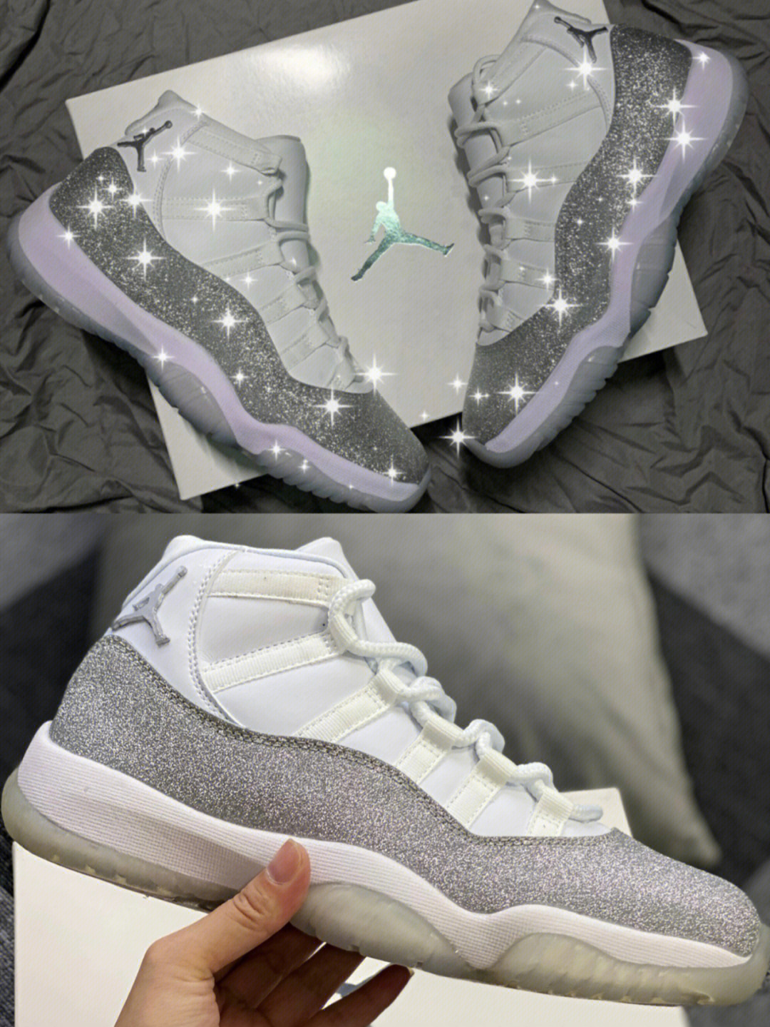 aj11满天星婚纱照图片