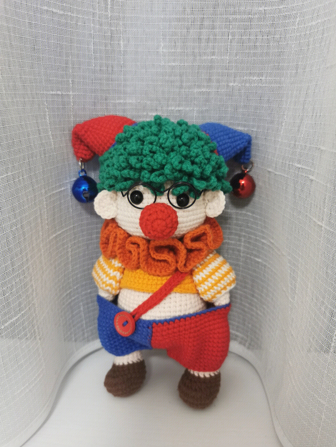 小丑玩偶的钩织方法图片