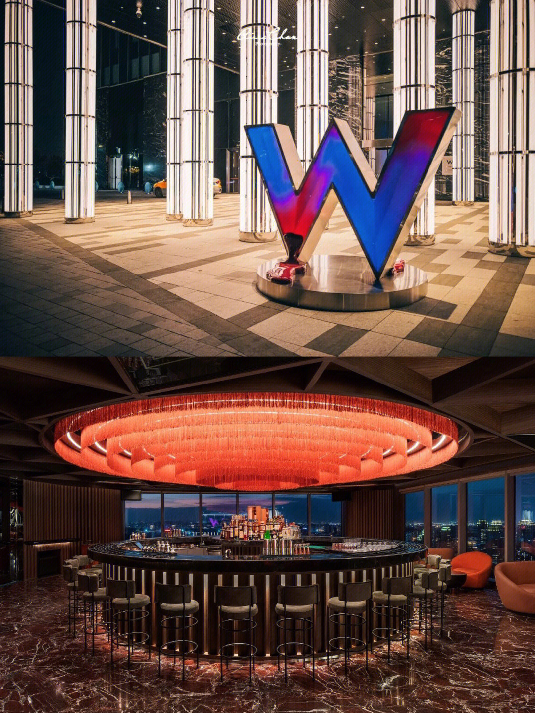 w酒店  99位于厦门时尚的东部商圈,毗邻宝龙旗下首个超高端项目