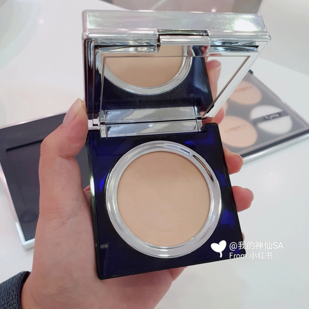 蓝鱼子系列#laprairie#莱珀妮蓝鱼子粉饼#laprairie粉饼试色#马来西亚