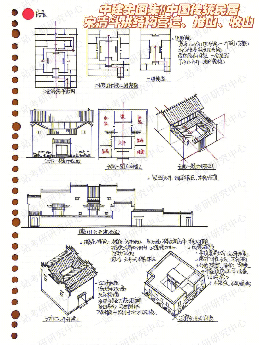 中建史图集中国传统民居宋清斗拱构造