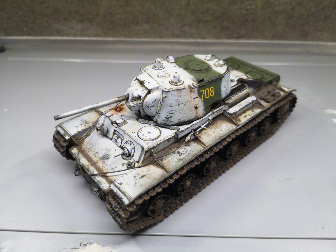 小号手1/48 kv-1重型坦克