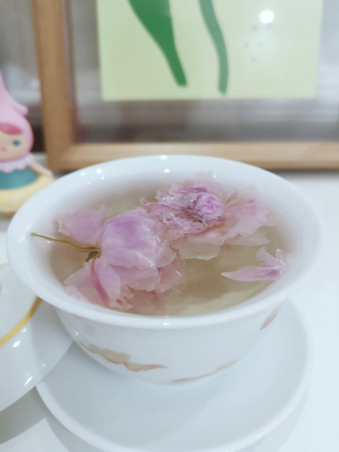 一袋玫瑰花茶真实图片