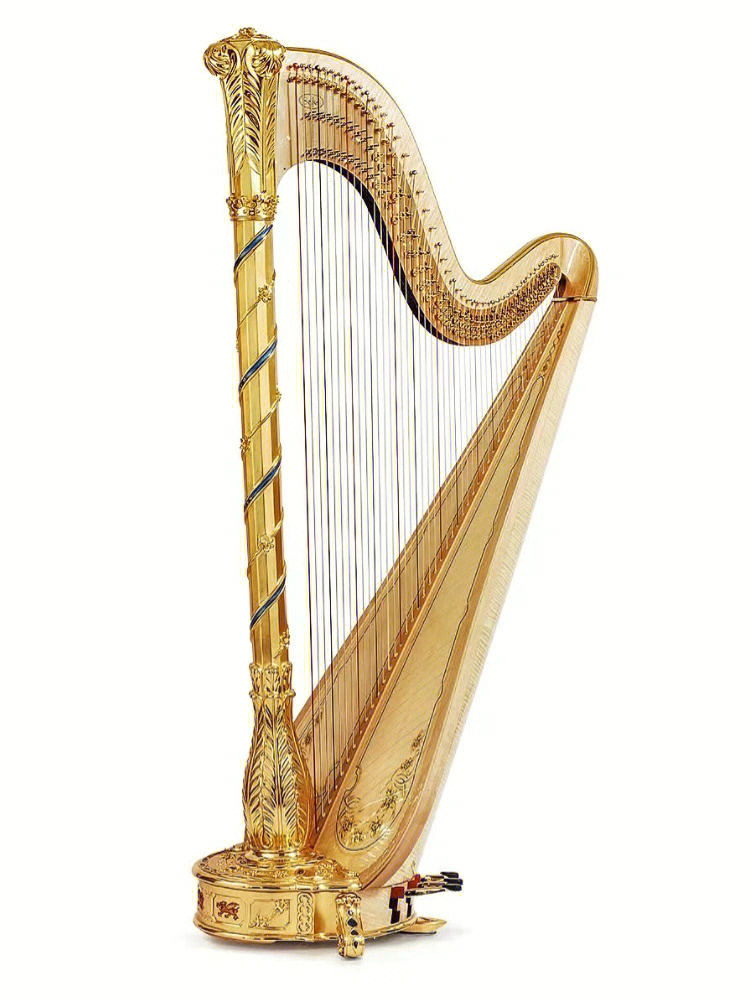 salvi harps 荣幸地向威尔士亲王殿下献上了专为皇家竖琴师制作的竖琴