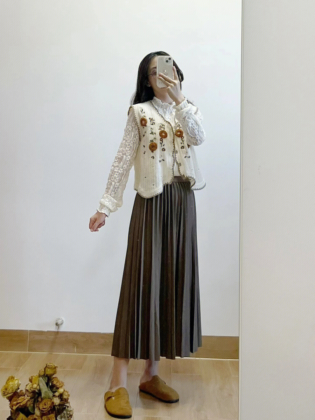 梨形小个子|秋冬季显气质的半身裙穿搭913种