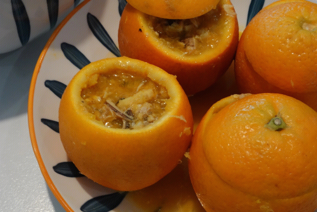阿木家版蟹酿橙