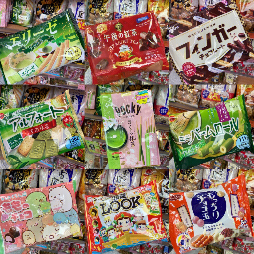 日本零食受追捧图片