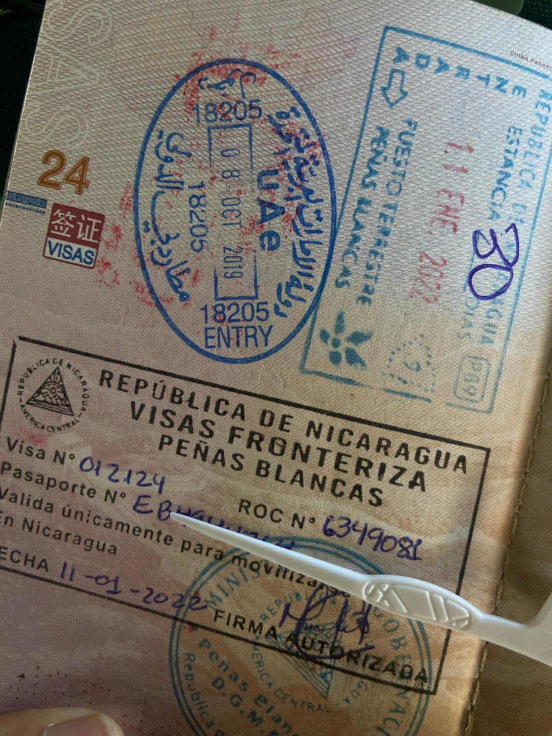 陆路落地签入境尼加拉瓜