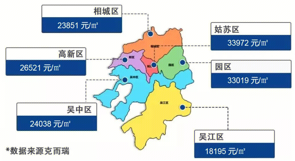 2020苏州房价地图图片