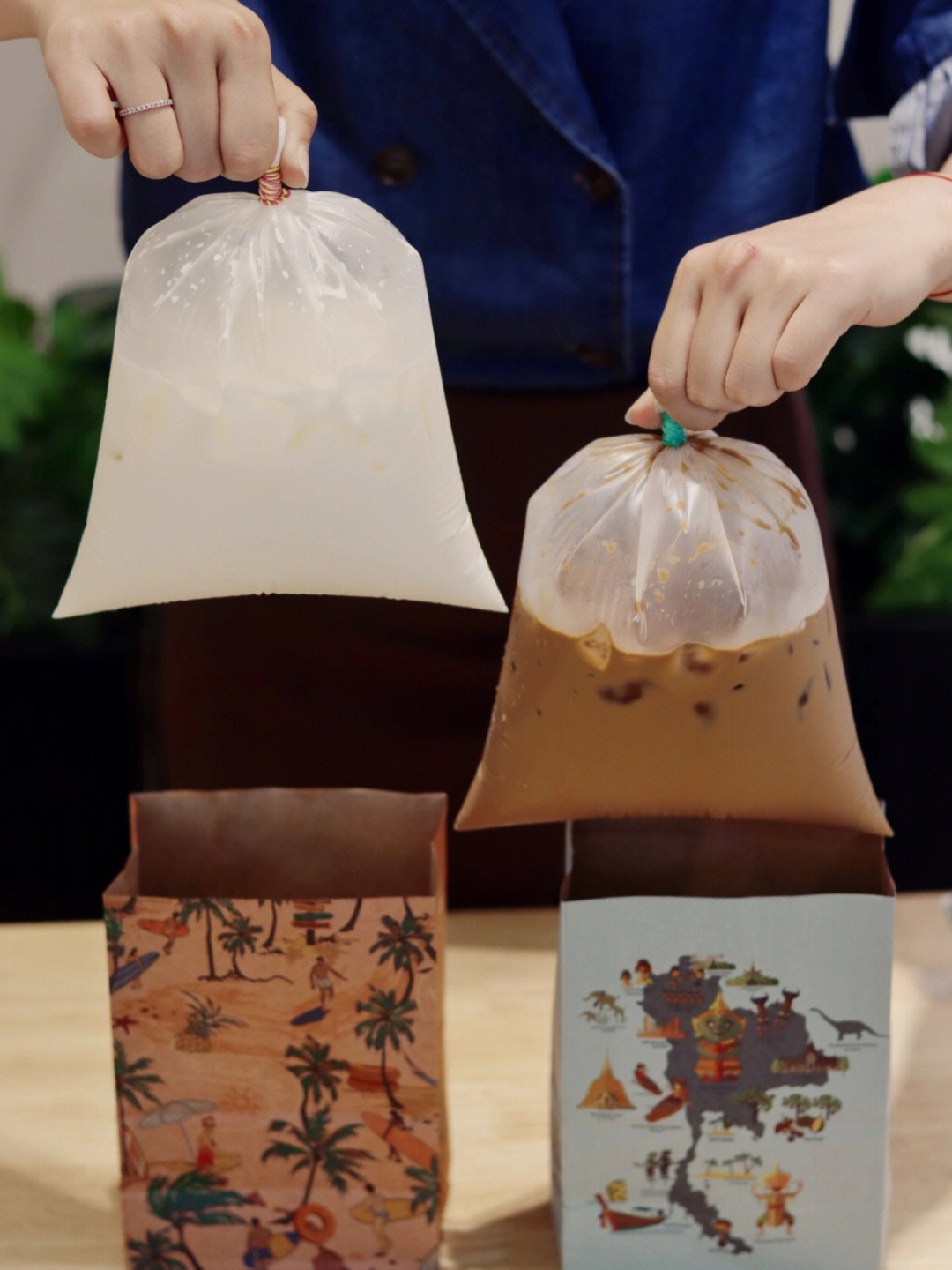 台州探店袋装的泰式奶茶来解个暑