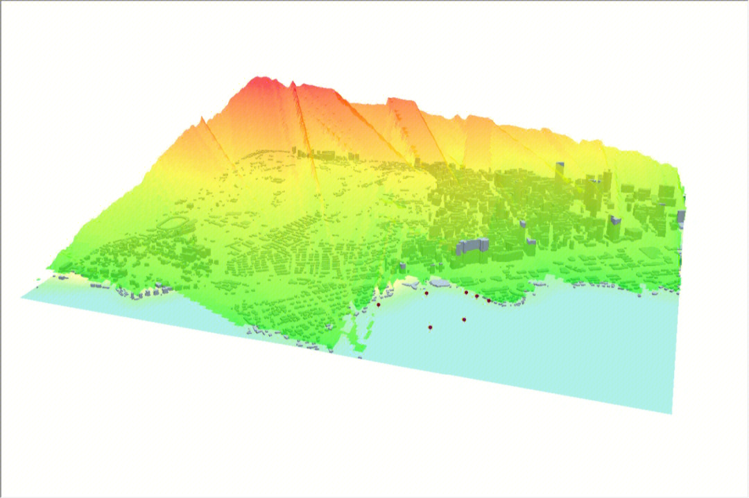 arcgis旅游景点图制作图片