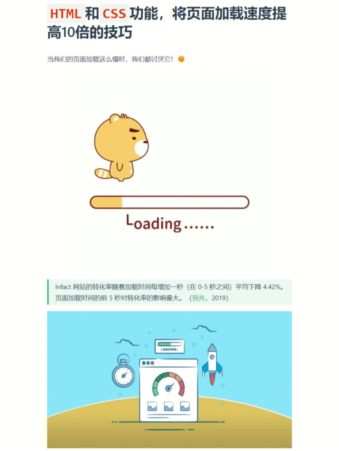 html网站加载速度优化 小红书