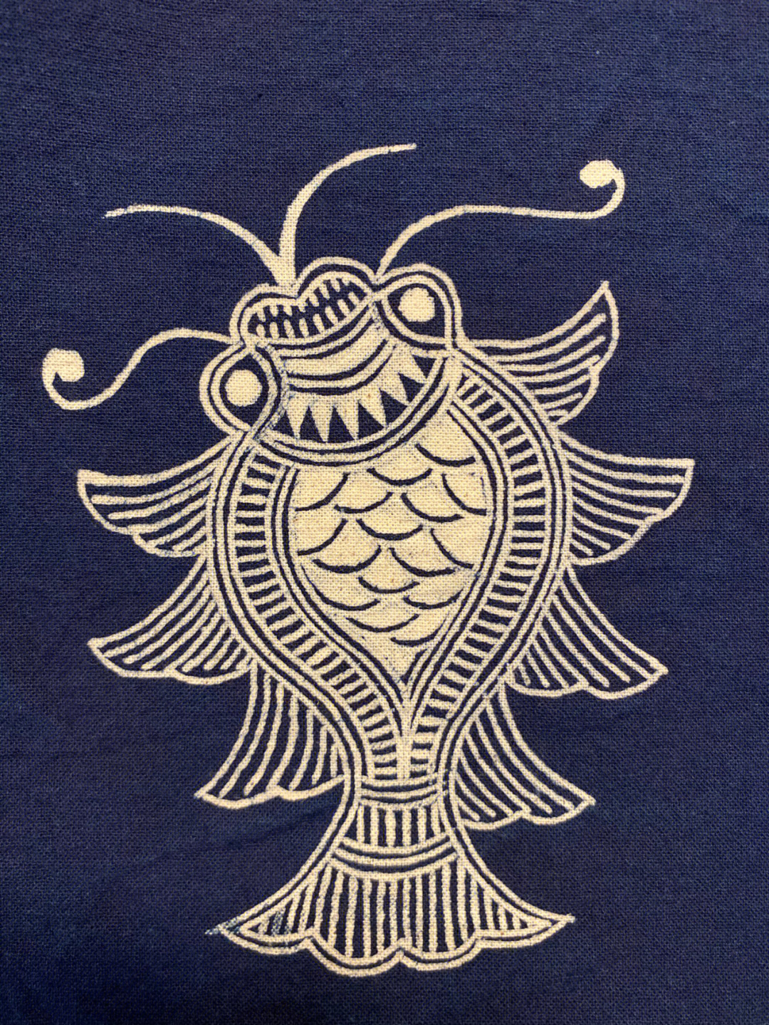 侗族鱼纹样图片