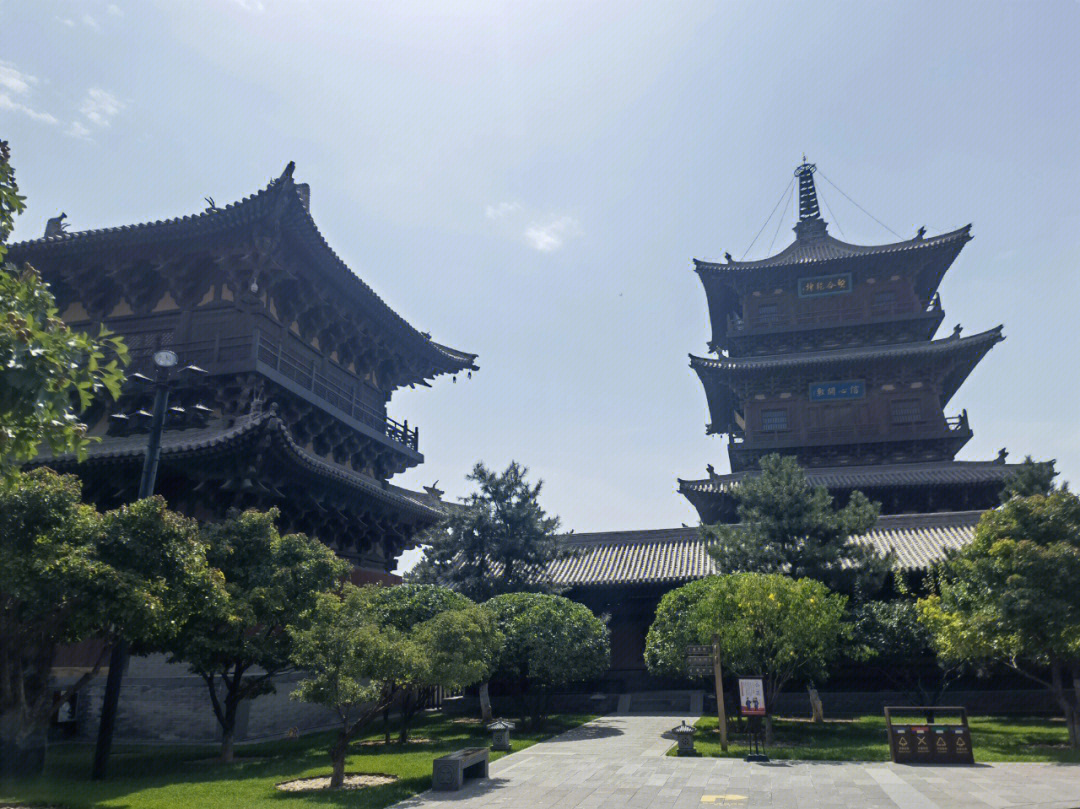 大同旅游～华严寺_建筑_景点_旅行_寺庙_风景_初秋_出行合集_华严寺