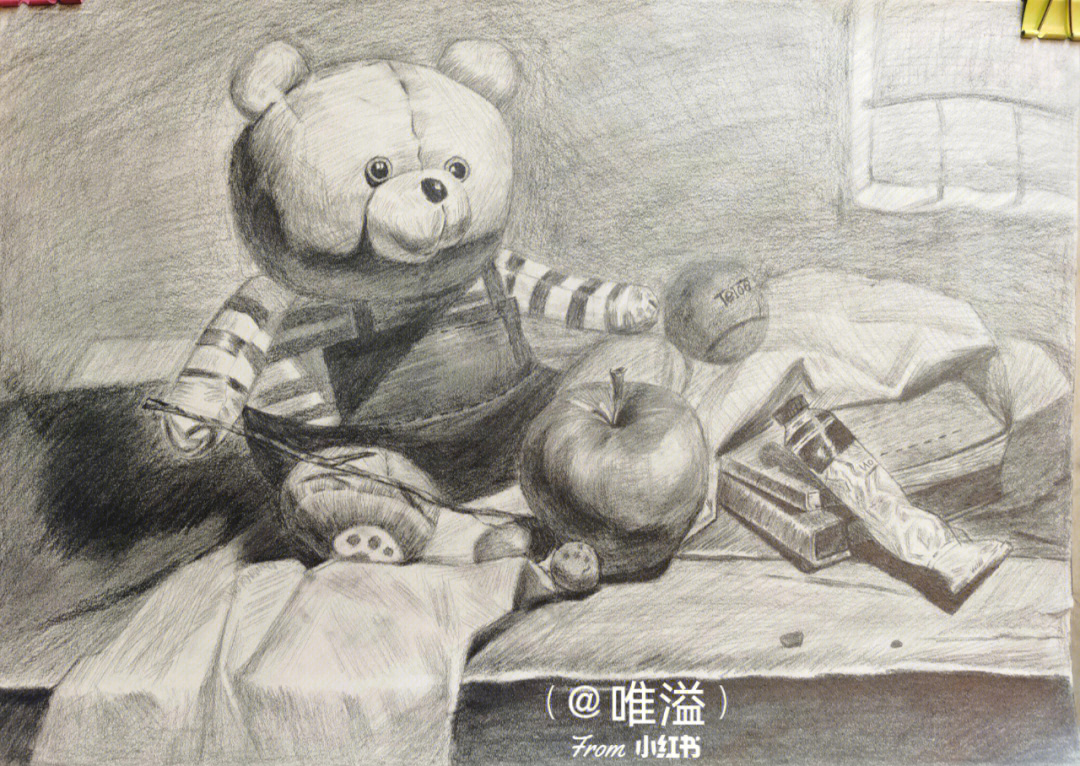 彩色素描属于素描吗图片