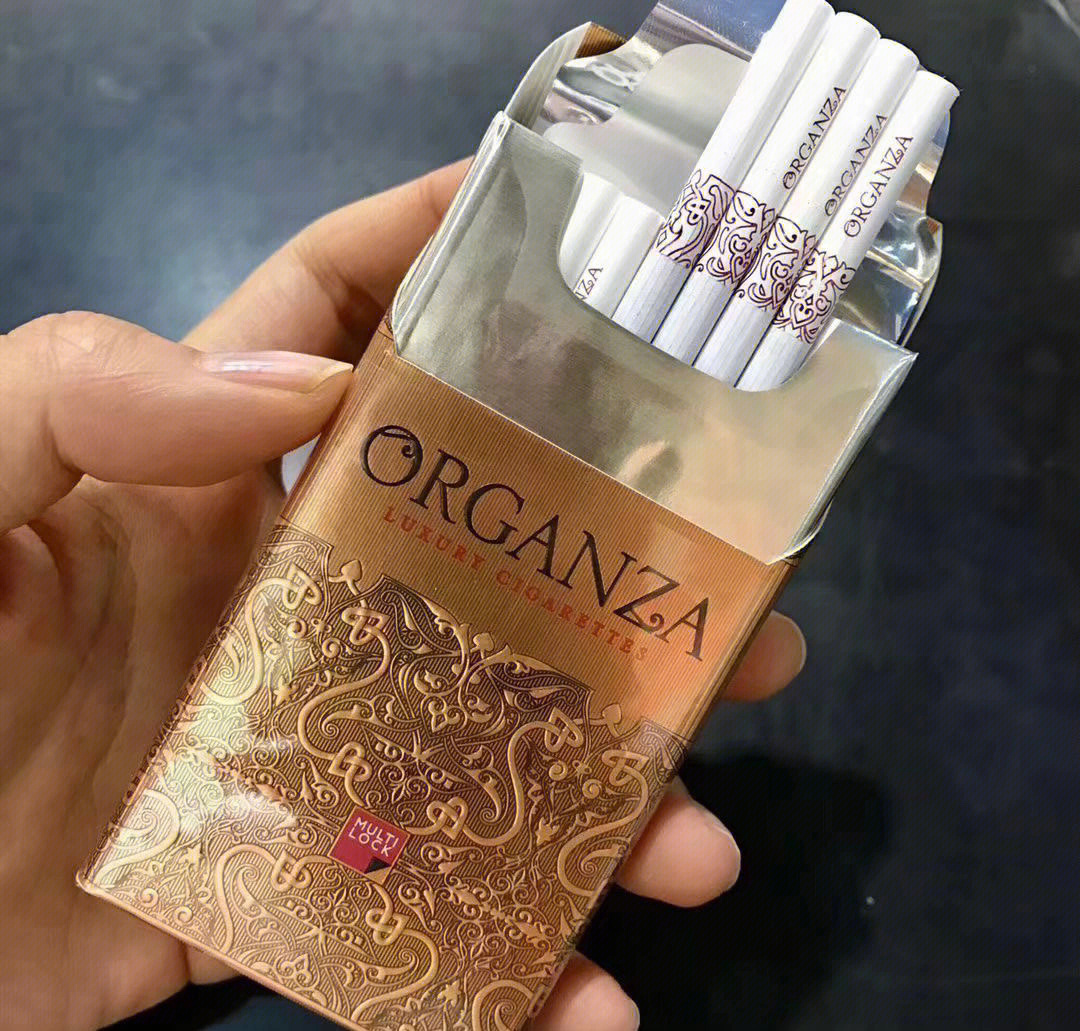 法国金欧根纱香烟图片