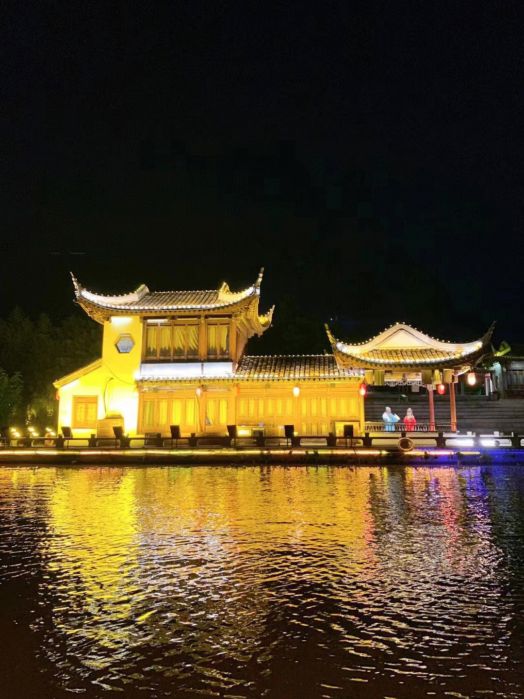 夜游凤城河风景区门票图片