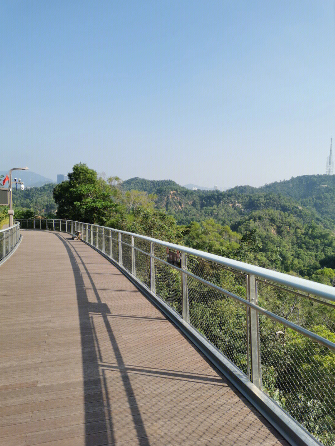 珠海景山栈道水库段