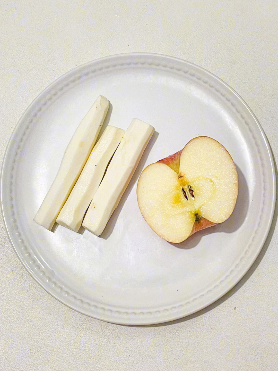 苹果面粉饼图片