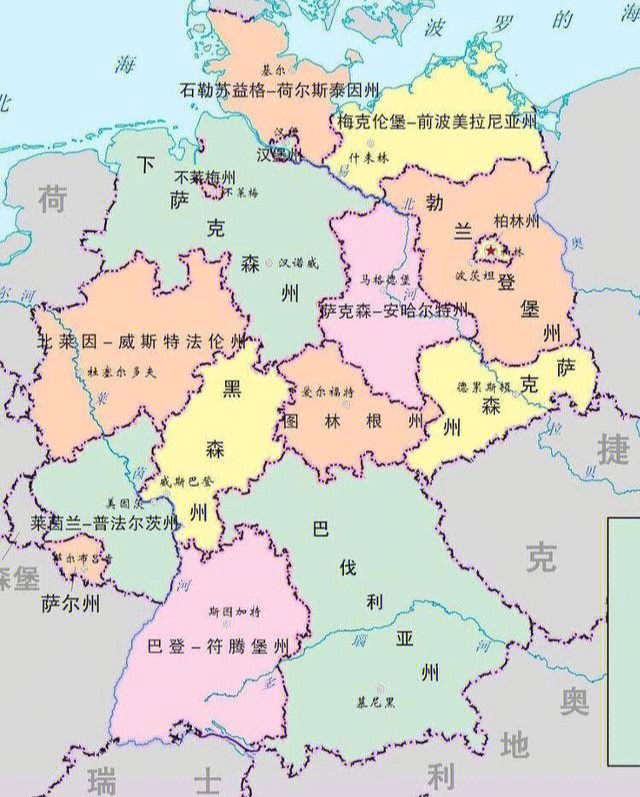 慕尼黑地图高清中文版图片